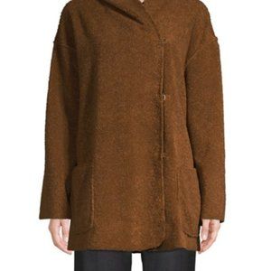 MAX STUDIO Teddy Jacket - Brown/Dark Rust (new)
